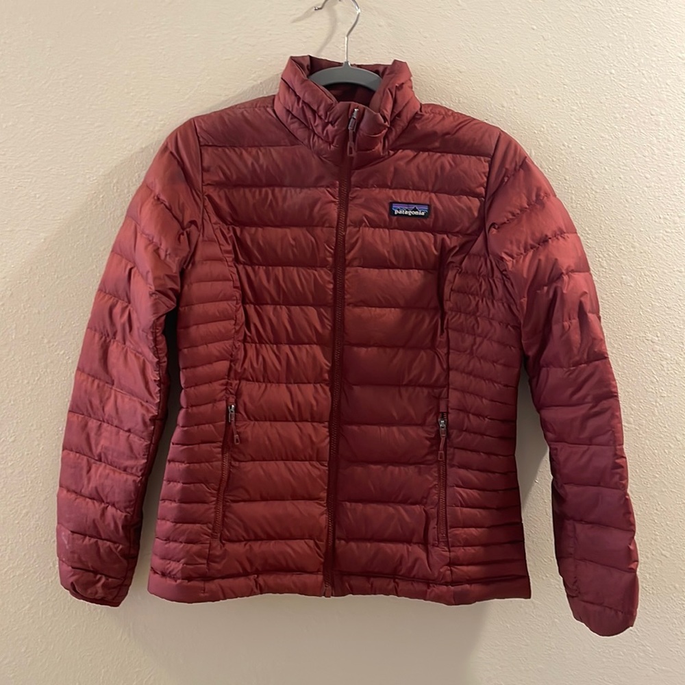 Patagonia down jacket womens small